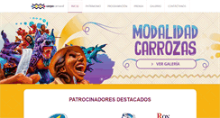 Desktop Screenshot of carnavaldepasto.org